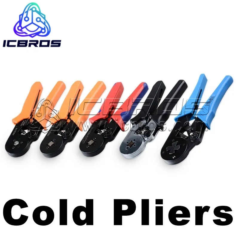 Cold Pressing End of European Style Manual HS-D1 HX-50SC Wiring Needle Wire Clamping Electrician Crimping Pliers HS-38 CT-80 50B