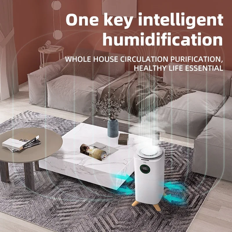 Purificateur d'air JHS-A350 d'humidificateur nouvelle conception de Tuya 2 en 1 R portatif intelligent pour la chambre à coucher utilisée pour des hôtels, des entreprises, et 007 tient