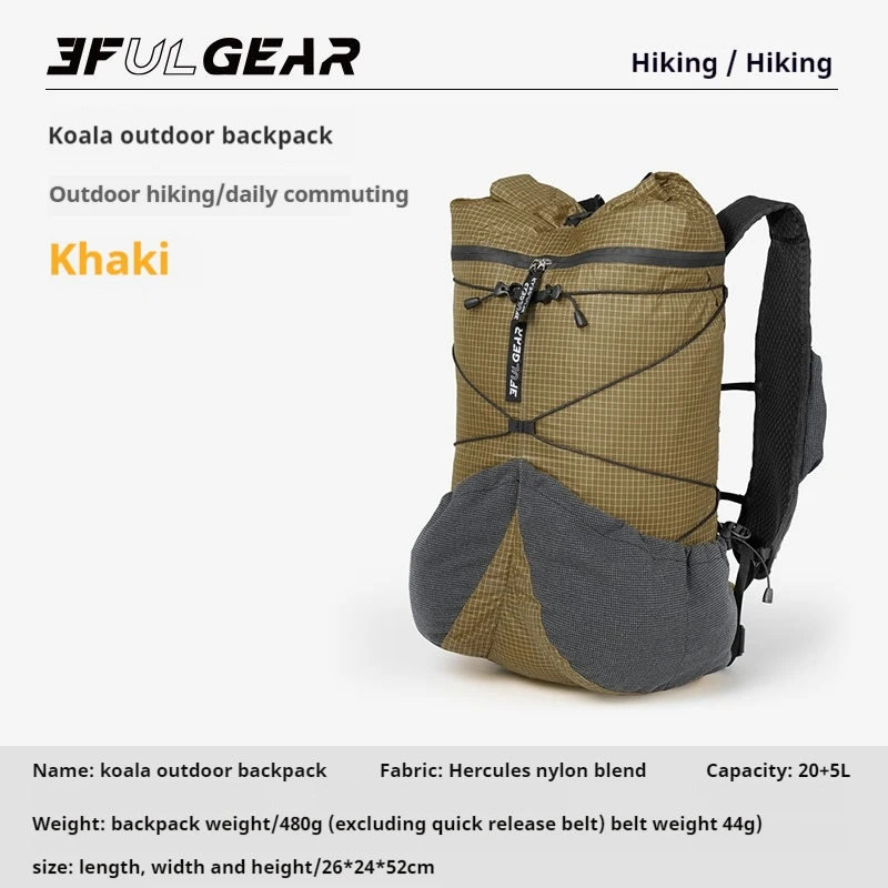 3F UL GEAR Koala Ultralight Hiking Backpack 480g
