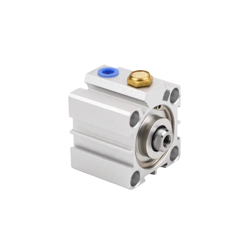 Compact Cylinder Single Acting-push SSA Series Bore 20 25 32 40 50 63 80 Stroke 5mm 10mm 15mm 20mm 30mm 40mm 50mm
