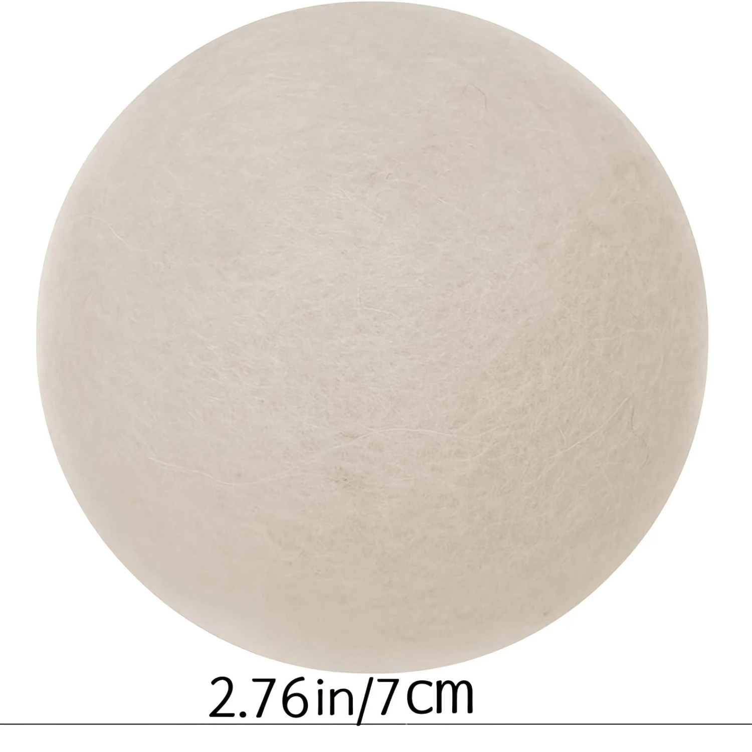 XL Premium Natural Wool Dryer Balls - Replace Dryer Sheets & Fabric Softener - Laundry Balls For Dryer Eid Al-Adha Mubarak