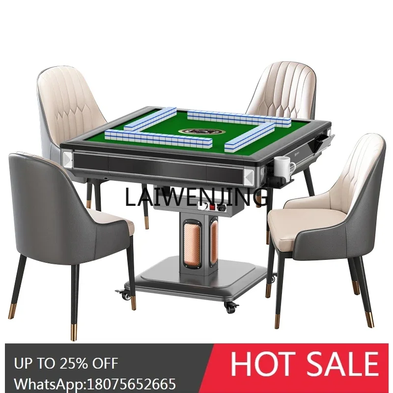 

mahjong machine automatic household folding mahjong dining table dual-purpose
