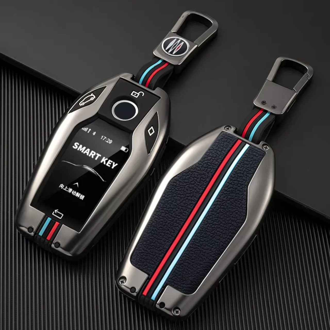 Car Key Case Cover Key bag for Bmw 1 3 5 7 Series X1 X3 X5 X6 X7 F30 G20 F34 F31 G30 G01 F15 G05 I3 M4 Series Car Accesories
