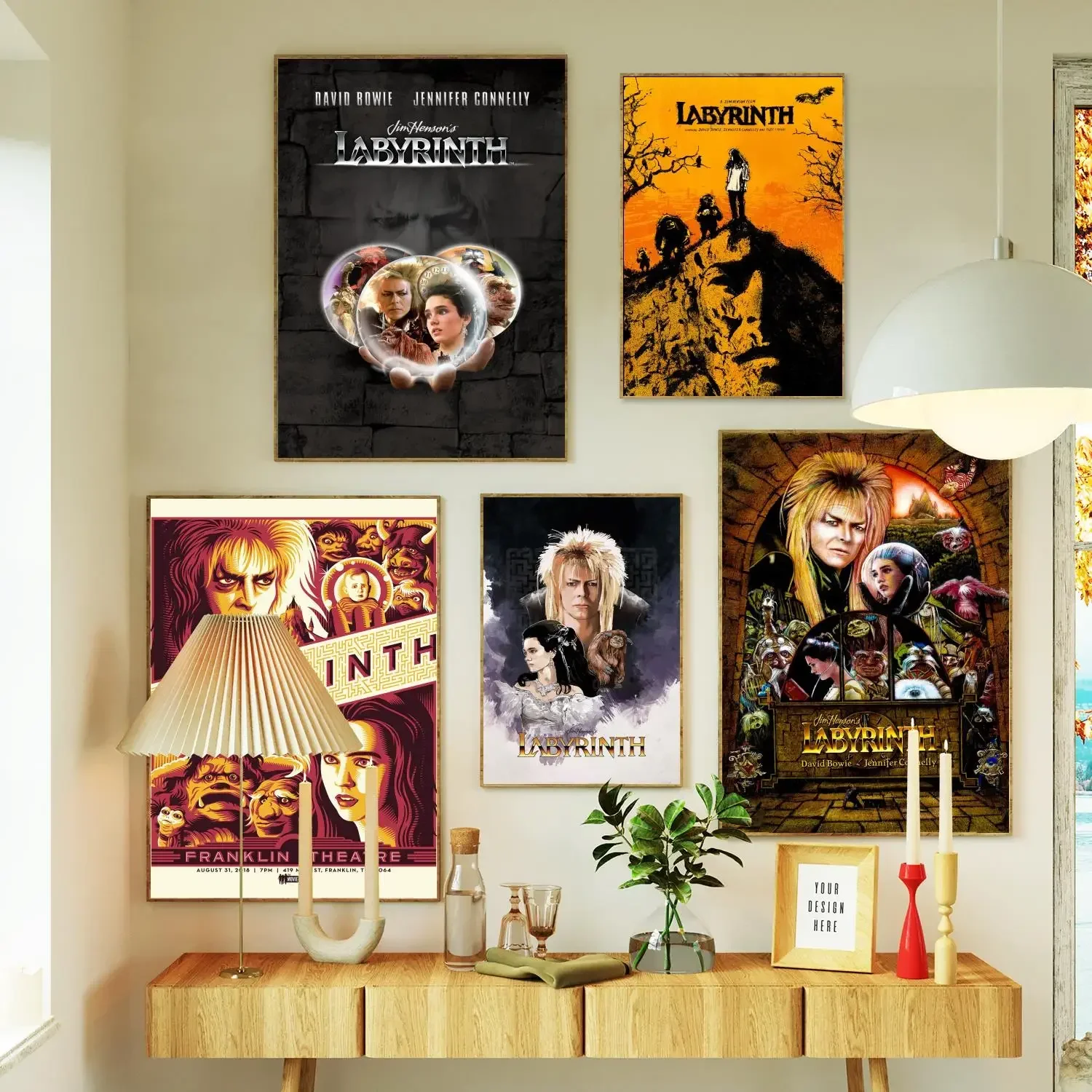 Labyrinth Poster Prints Wall Art Canvas Painting Poster For Modern Family Living Room Home Decor