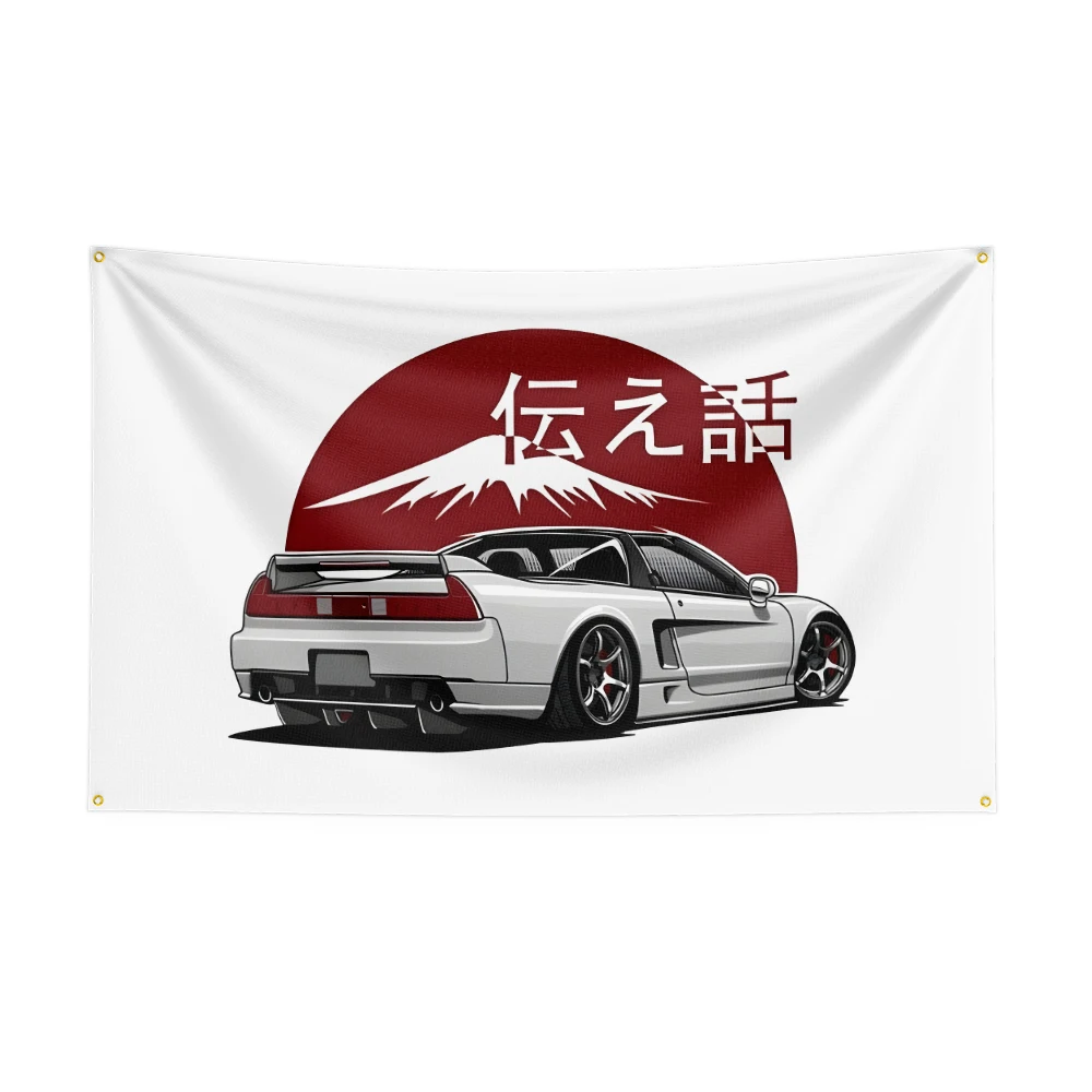 3x5 Fts JDM Car 6 Flag for Decor