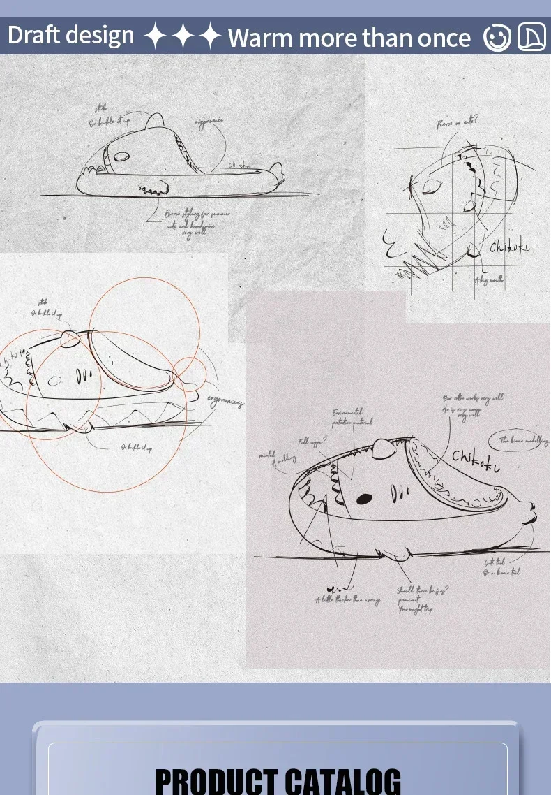 2026 Neue Sommer-Kindersandalen Kinder-Hausschuhe Cartoon-Hai-Schuhe für Jungen und Mädchen Baby Dicke Weiche Sohle Rutschfest – Detail 9