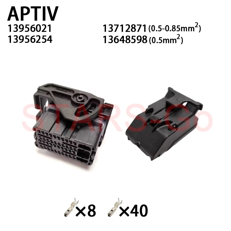 1/10SET 13956021 13956254 33503457 13712871 13955989 13741954 33503457 48P APTIV Delph Engine Computer Board Connector