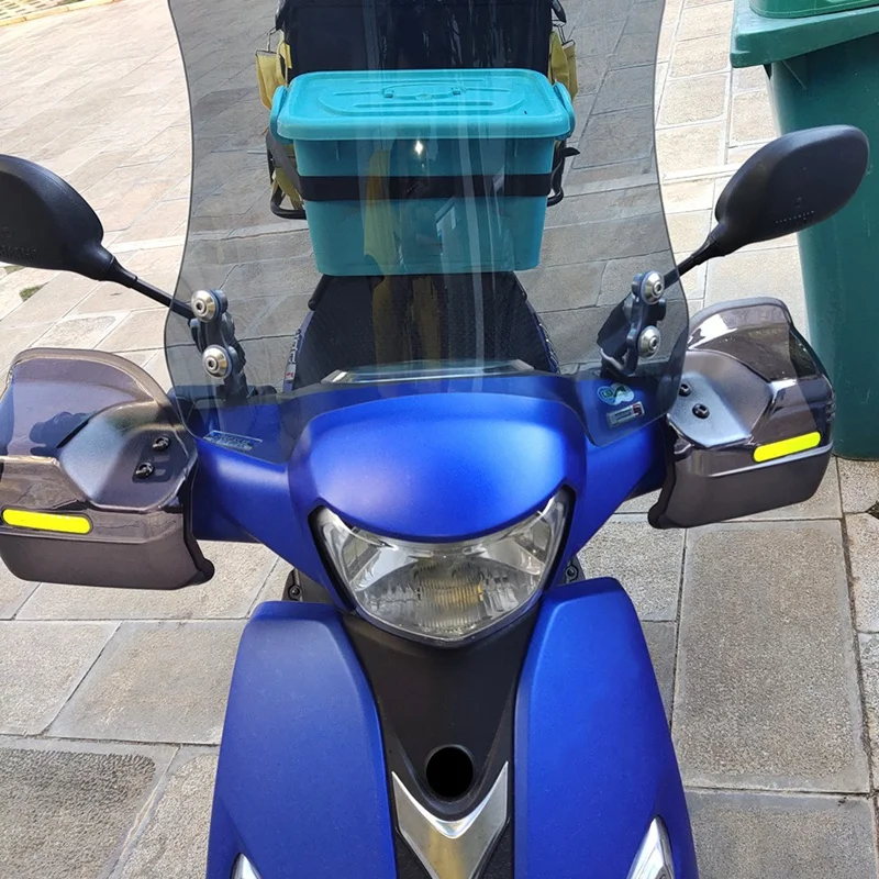 2 Stück Motorrad griff Haube elektrische Moto Hander Griff Windschutz scheibe wind dicht regens icher Sonnenschutz Schutz