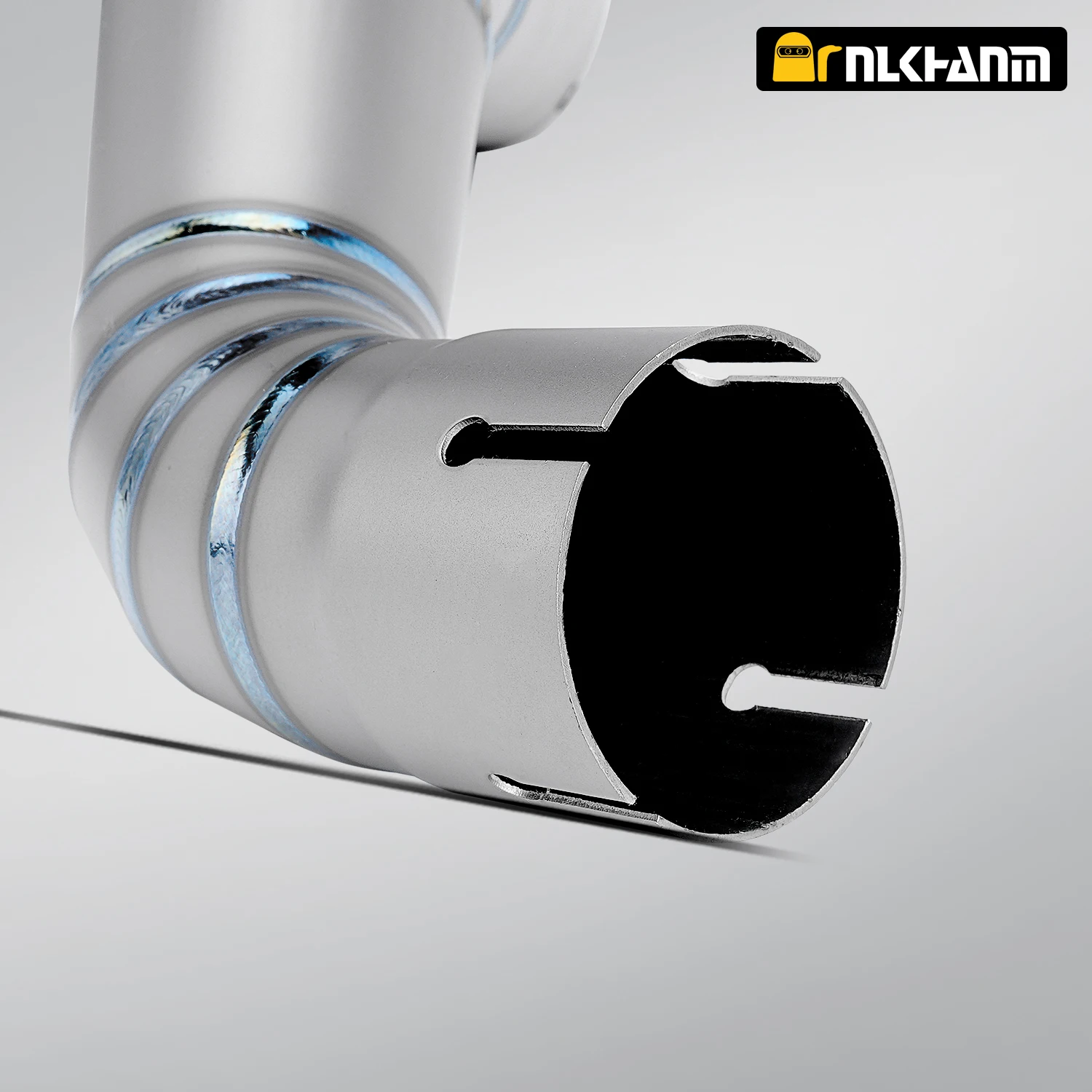 تعديل نظام عادم الدراجة النارية AK Ti. كاتم صوت الهروب مع أنبوب وصلة متوسط من سبائك التيتانيوم لـ KAWASAKI Z900 z900 2017-2025