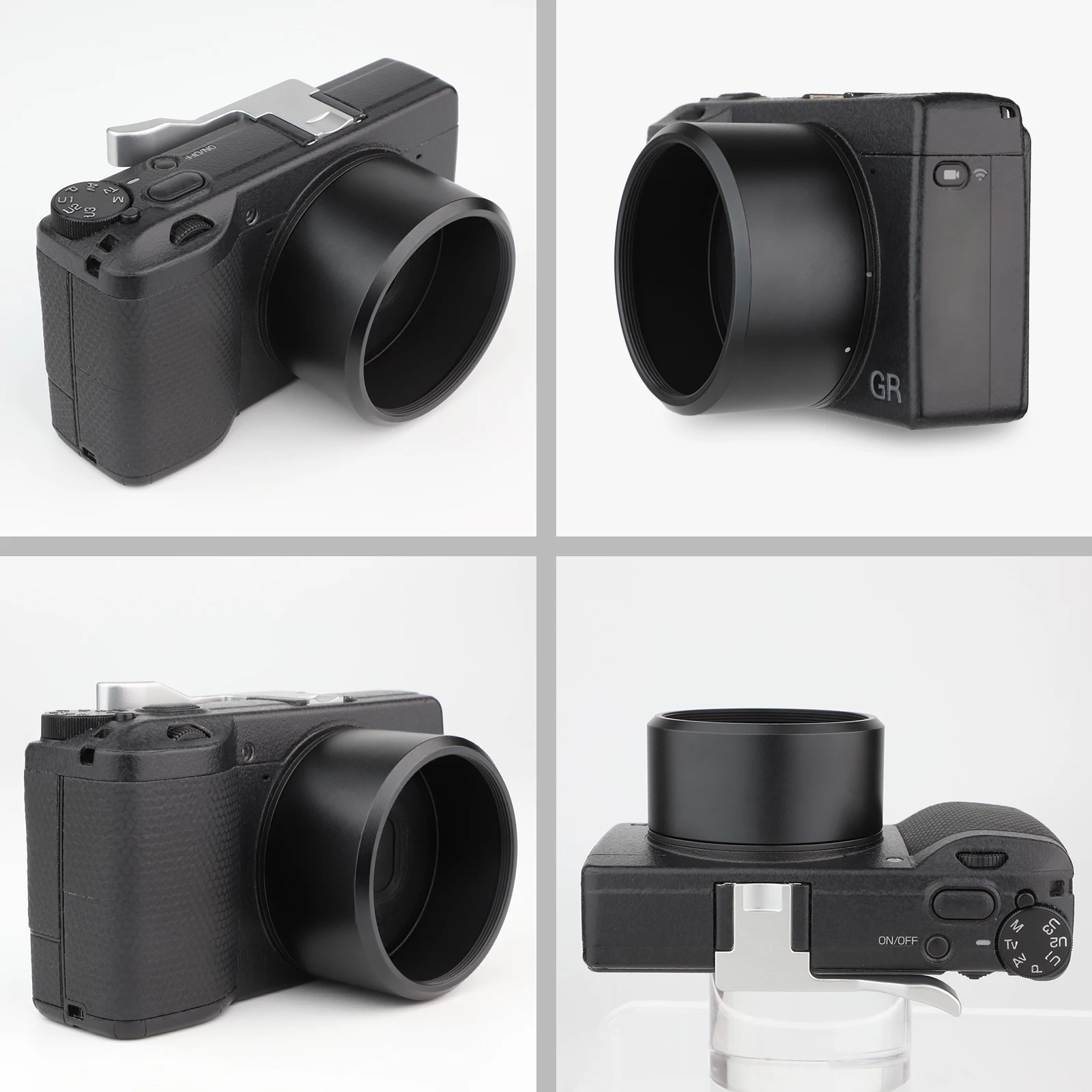 Переходное кольцо фильтра объектива Haoge LAR-GR3X для цифровой камеры RICOH GR3X GRIIIX HDF для широкоугольного объектива GT-2 GW4 заменяет GA-2