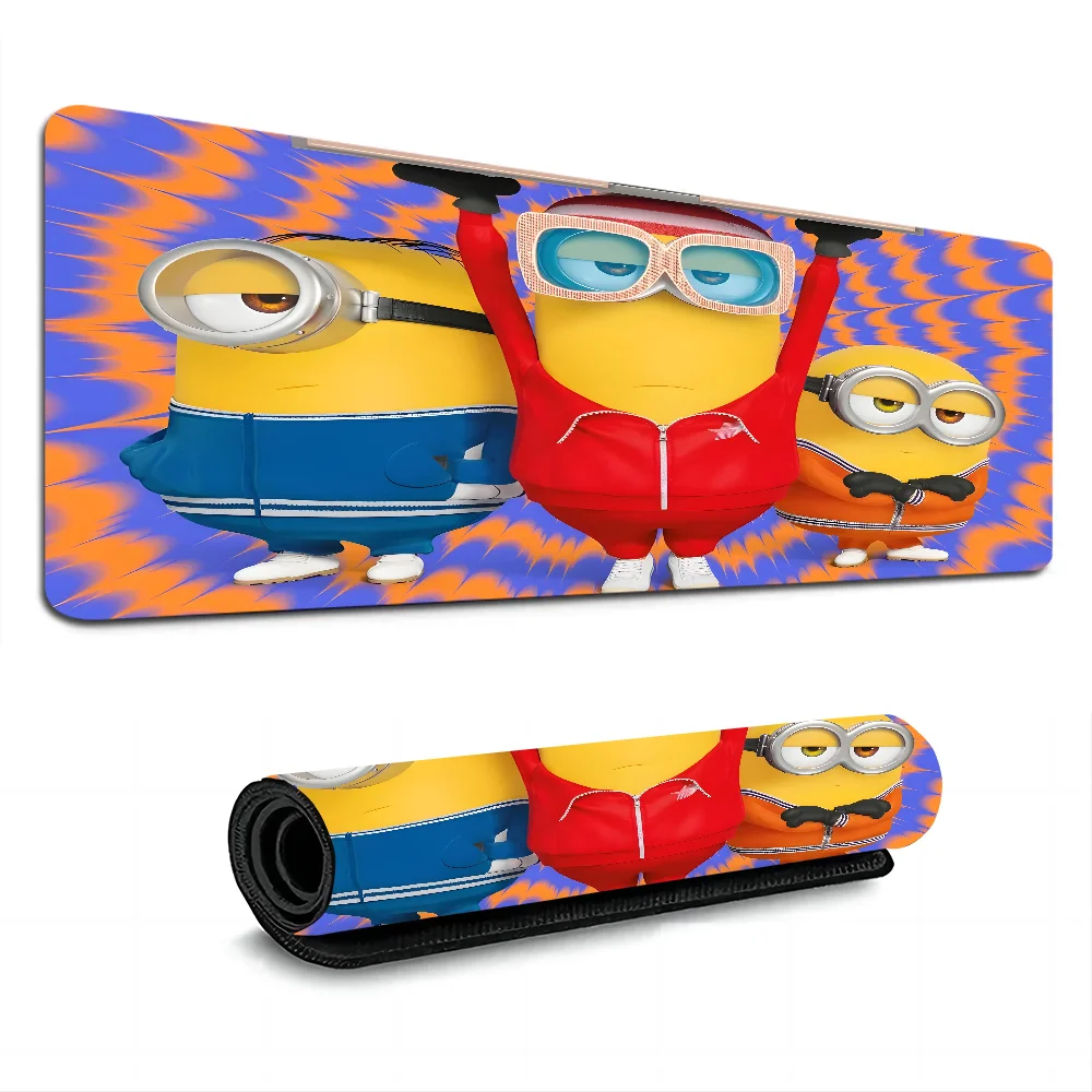 

Cartoon L-Lovely Cute M-Minions My Favorite Gamer Play Mats Mousepad Size For Keyboards Mat Boyfriend Gift