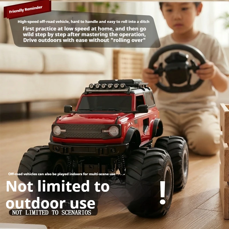 Rc Large Size High Speed Climbing Off Road Remote Control Truck Three Gear Shift Proportional Control Scenario Indoor Outdoor