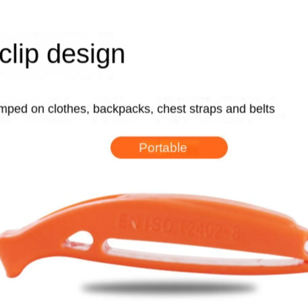 New Dolphin Sound Outdoor Survival Whistle 4 Colors Rescue Emergency Whistle Diving Football Tool Outdoor Tool