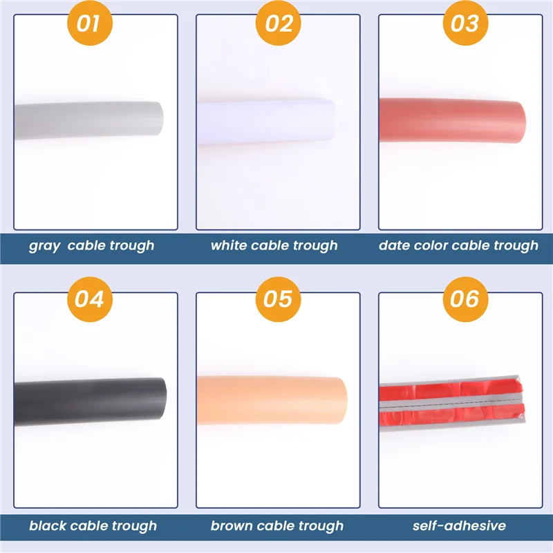 HFES 와이어 라우팅 그루브 D20-Flex 그루브 고무 그루브 PVC 부드러운 고무 그루브 바닥 라우팅 그루브 압력 플레이트