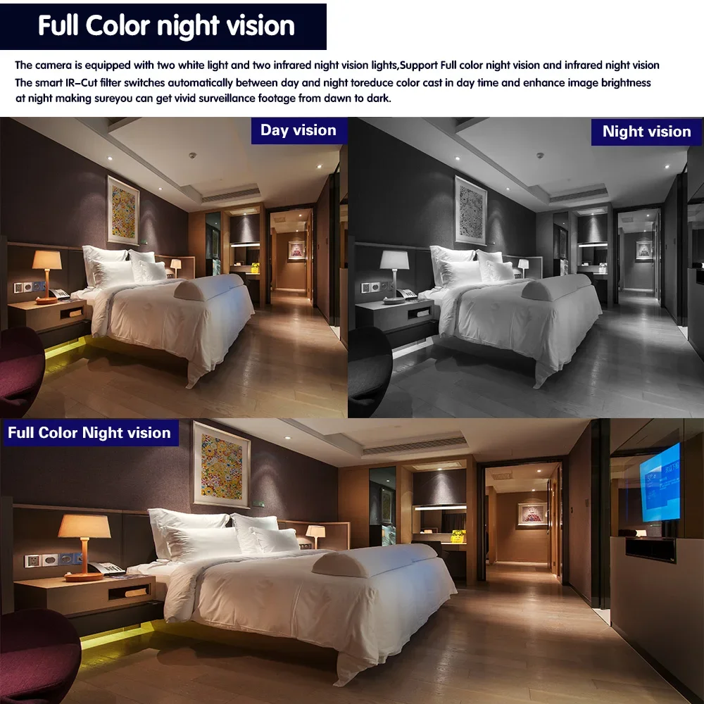 CCTV Security Camera System Home HD Video Surveillance 16Ch 4K 8Mp Kit Outdoor IP66 Waterproof Security Camera AHD Xmeye App DVR