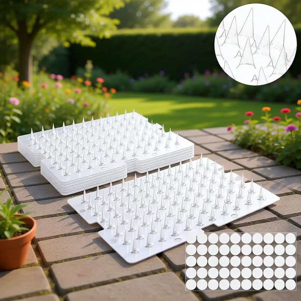 

Коврик от кошек 6x8 дюймов с шипами для дрессировки животных, защищает столешницы, кровати, растения от кошек и собак