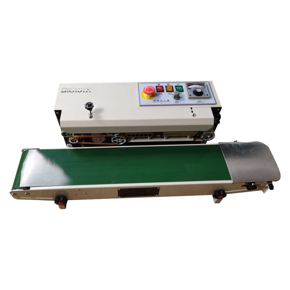 DIGISIX FR-770  Horizontal Automatic Sealing Machine Plastic Bag Package Machine Continuous Band Sealer