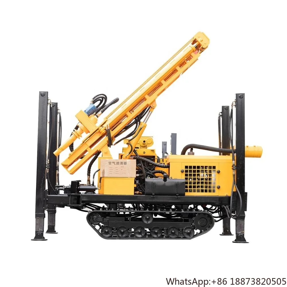 Manufacture 300m Rock Drilling Portable Borehole Drinking Water Well Drilling Machine