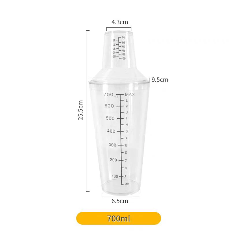 PA pot mix Shaker cup car wash liquid ratio cup car wash with the details of the tool professional car wash gadget