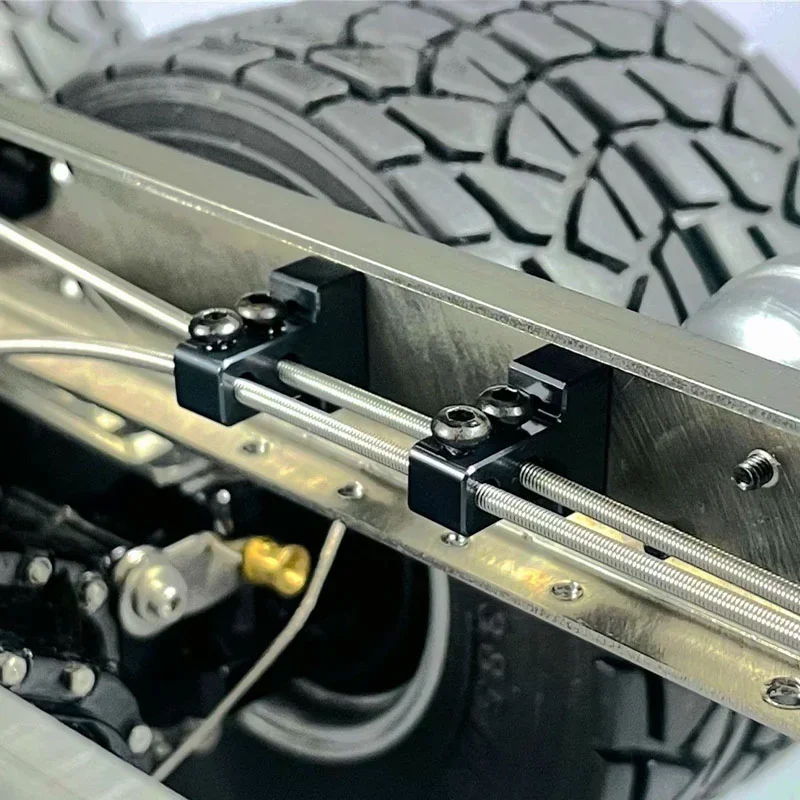 RC Truck Metal Lock Difference Conductor Aluminum Column for 1/14 Tamiya SCANIA 770S VOLVO FH16 MAN ACTROS Car Accessories