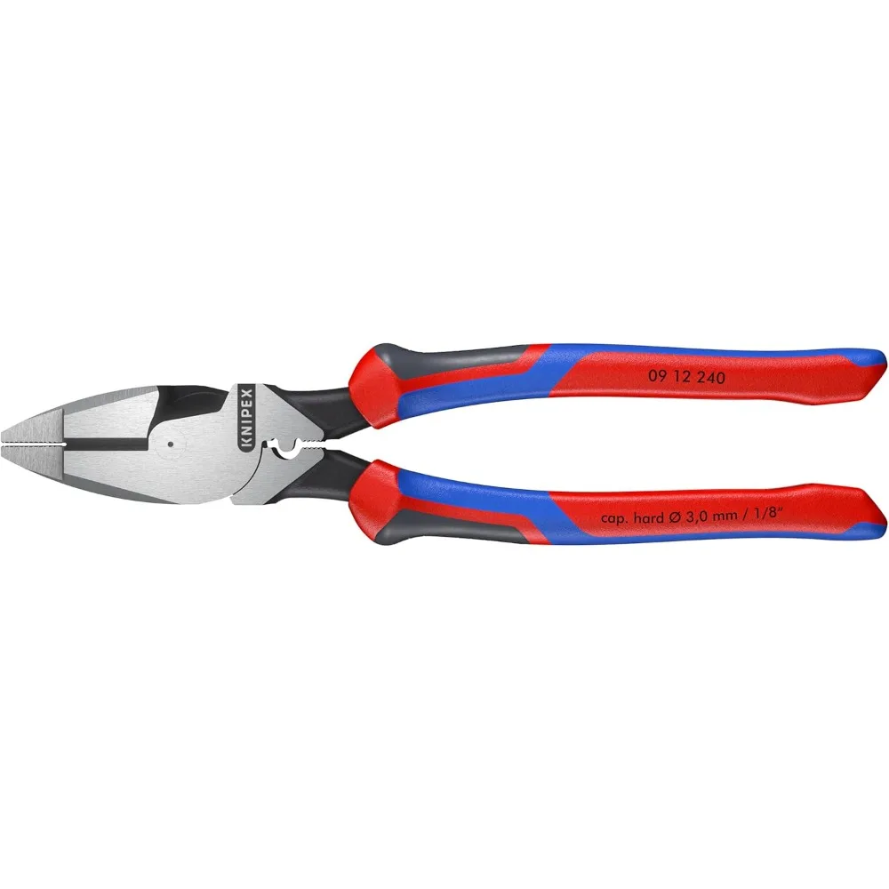 كماشة Knipex مقاس 9.5 بوصة عالية الرفع مع أداة سحب وشريط السمك المكشكش #1