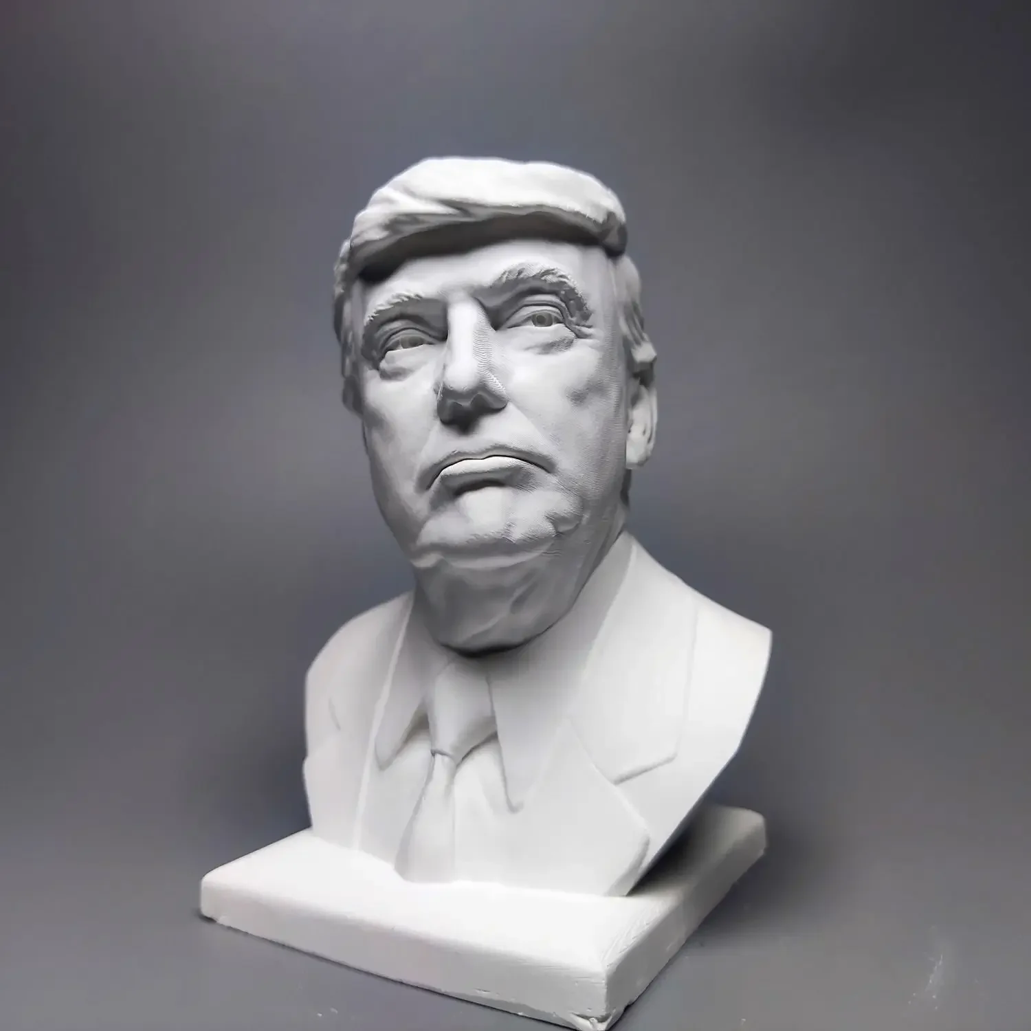 Trump Figurine Donald John Trump Plaster Statue President Bust Model Craft Sculpture Office Ornaments Desk Table Decoration Gift