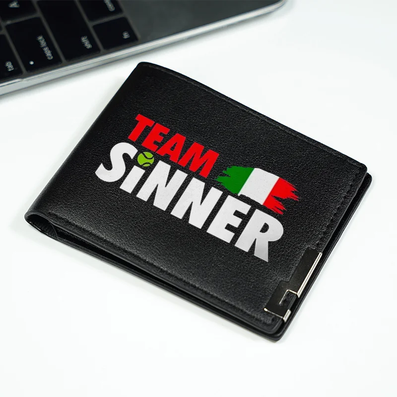 TEAM SINNER ИТАЛИЙСКИЙ ПРАПОР ДИЗАЙН МУЖСКИЙ Тонкий кошелек из искусственной кожи ЛЕГКИЙ ВЫПУСКНЫЙ БИЗНЕС-СТИЛЬ МОДНЫЙ АКСЕССУАР ДЛЯ ВСЕГДА ИСПОЛЬЗОВАНИЕ