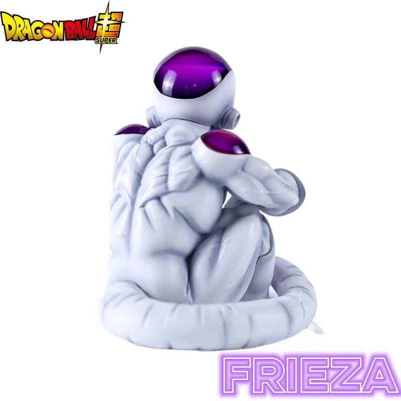 13 cm Dragon Ball Frieza FC Figura seduta Posa PVC Anime Figurine Modello di auto e ornamento da tavolo Giocattolo da collezione Regalo per i fan