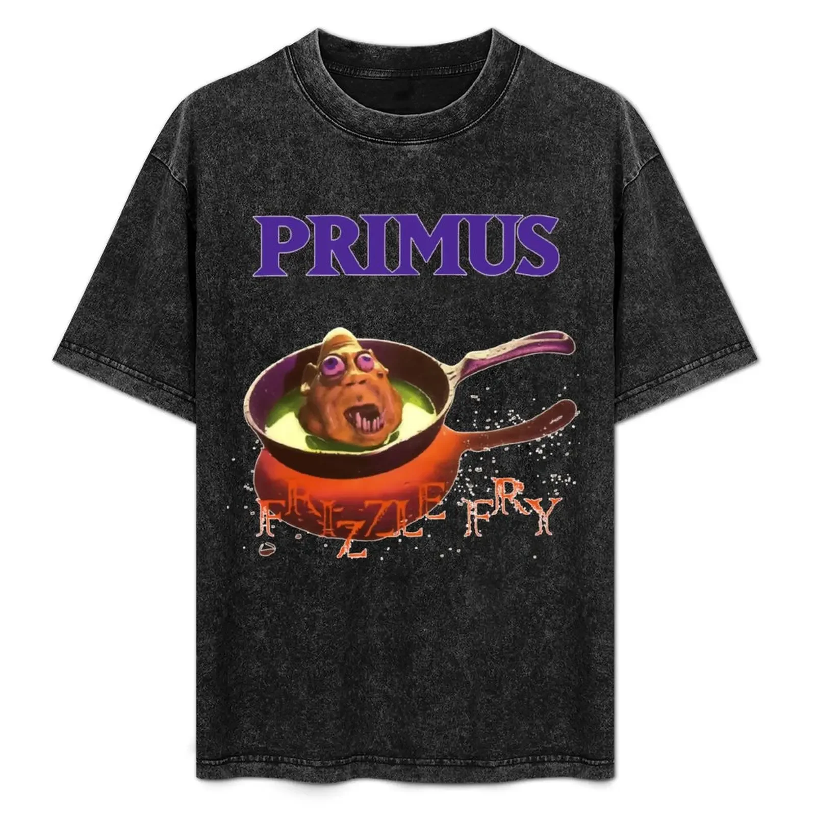 

primus frizzle fry T-Shirt man t shirt cotton high quality t shirt man cotton T-Shirt