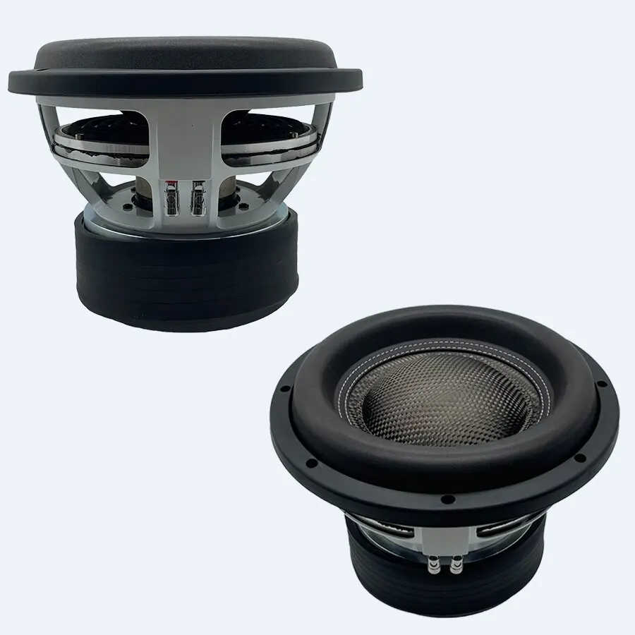 2025 Hot Selling Product - 3000W RMS 12-inch Car Subwoofer, 4-inch Voice Coil, Dual 1-Ohm Impedance