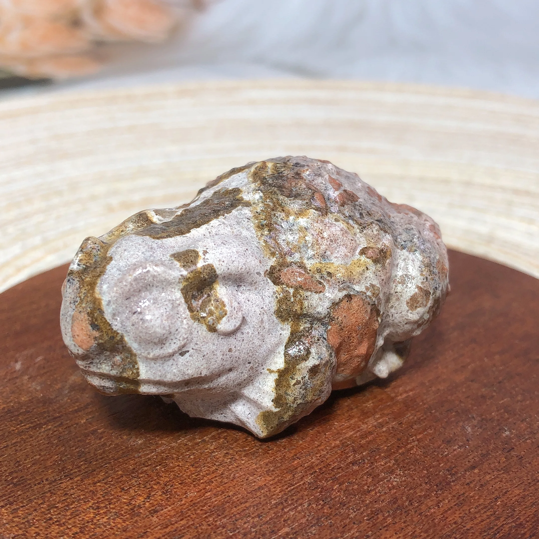 Natural Crystal Jasper Toad Carving High Quality Animal  Ornament Reiki Healing Home Decrocation Room Decro