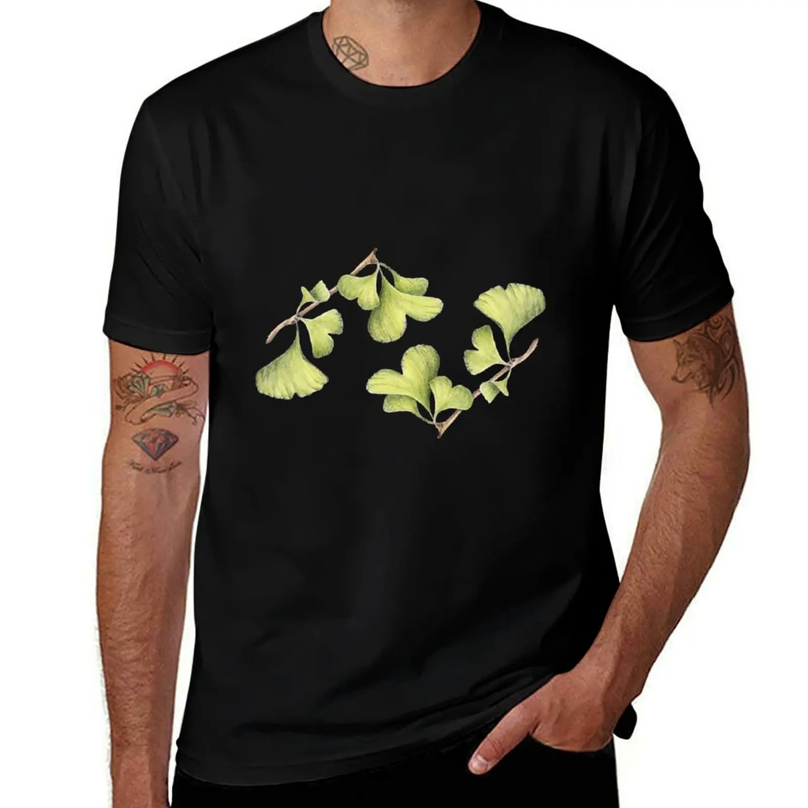 

Ginkgo biloba 2 T-Shirt Festive Simple T-Shirt