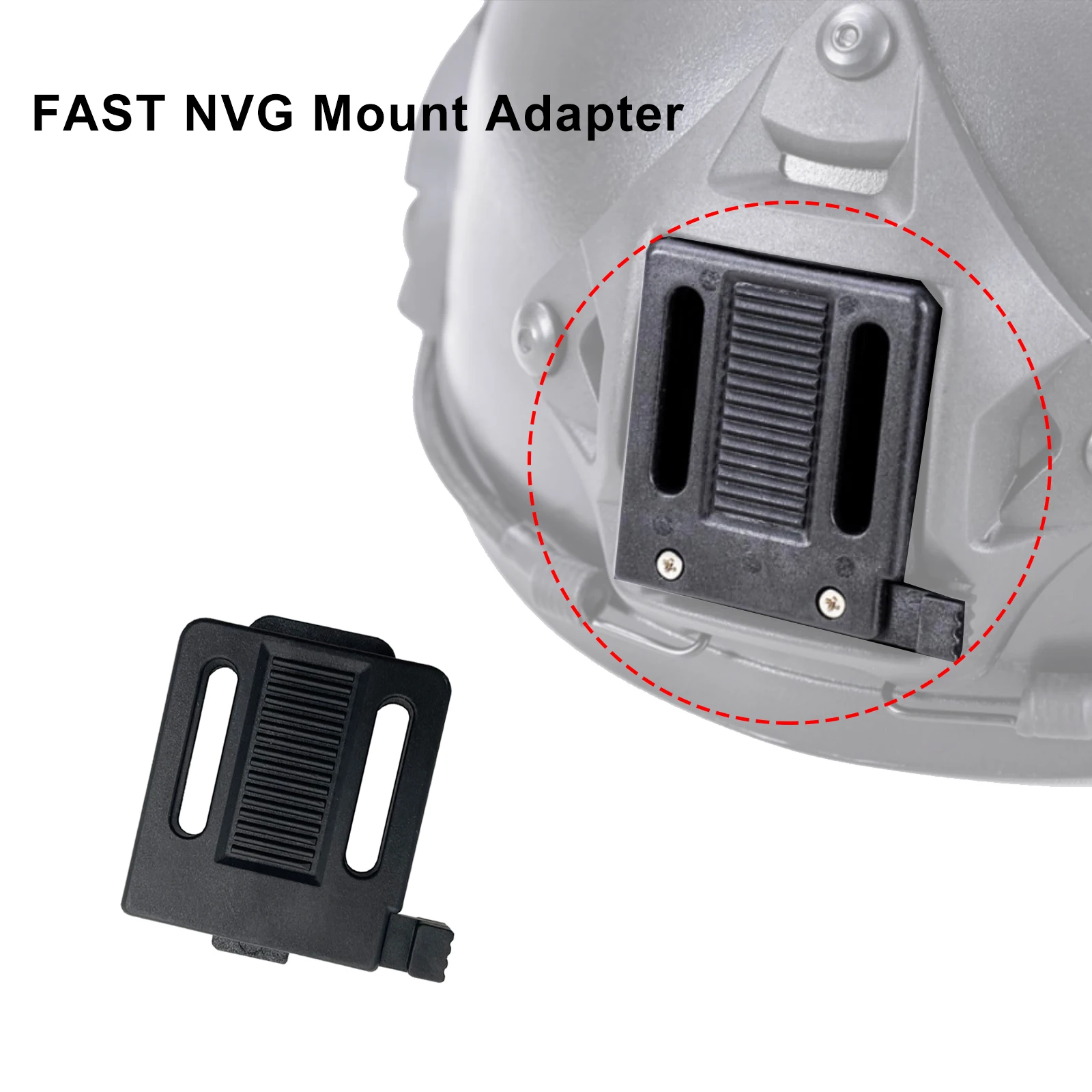 Tactical Helmet NVG Mount Adapter for Fast Helmets Night Vision Device Adapter Airsoft Hunting Helmet Accessories