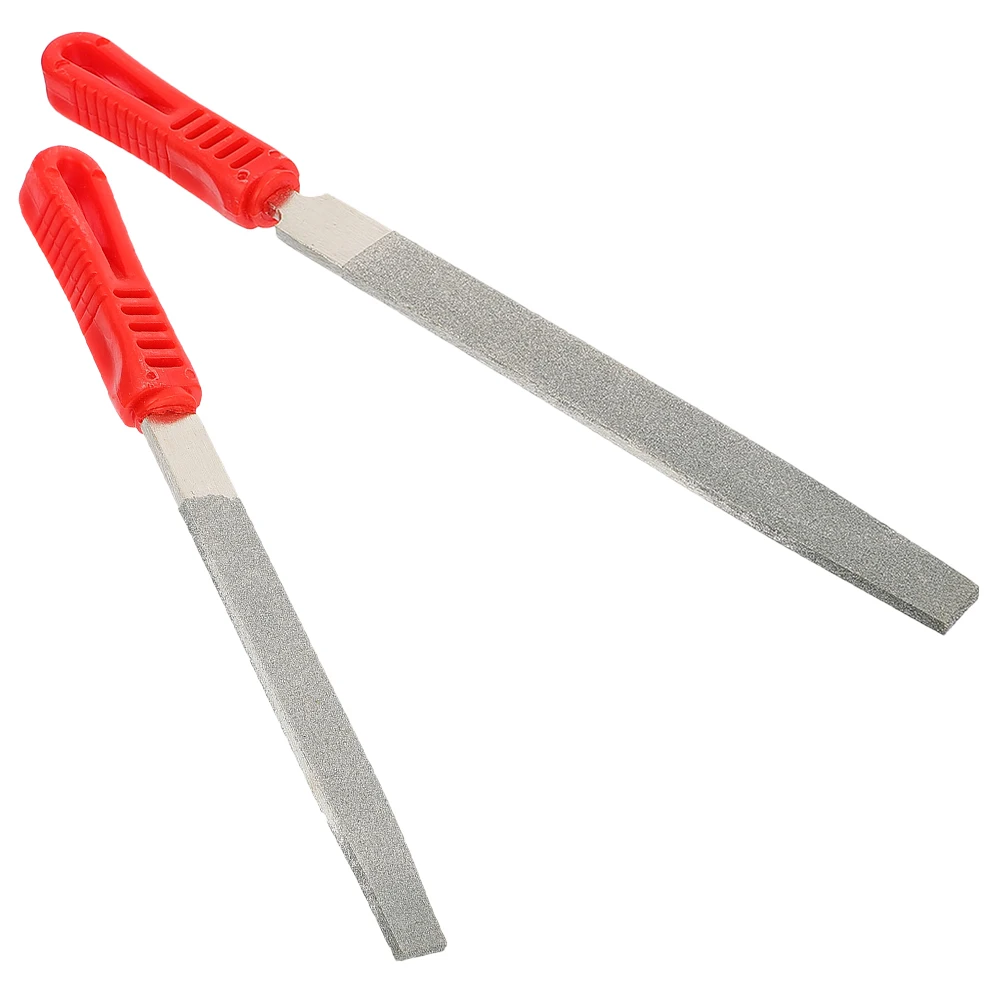 2Pcs 6inch 8inch Flat Plate File Wood Rasps Metal Files Hand Drywall Sanding Polishing Tools Abrasive Diamond Coated Grit