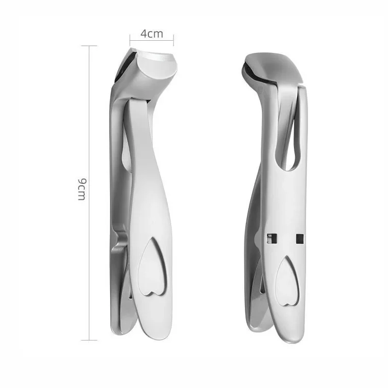 1 szt. Maszynki do strzyżenia paznokci z szerokimi otworzeniem szczęk grube paznokcie długi uchwyt ze stali nierdzewnej profesjonalny obcinacz do paznokci