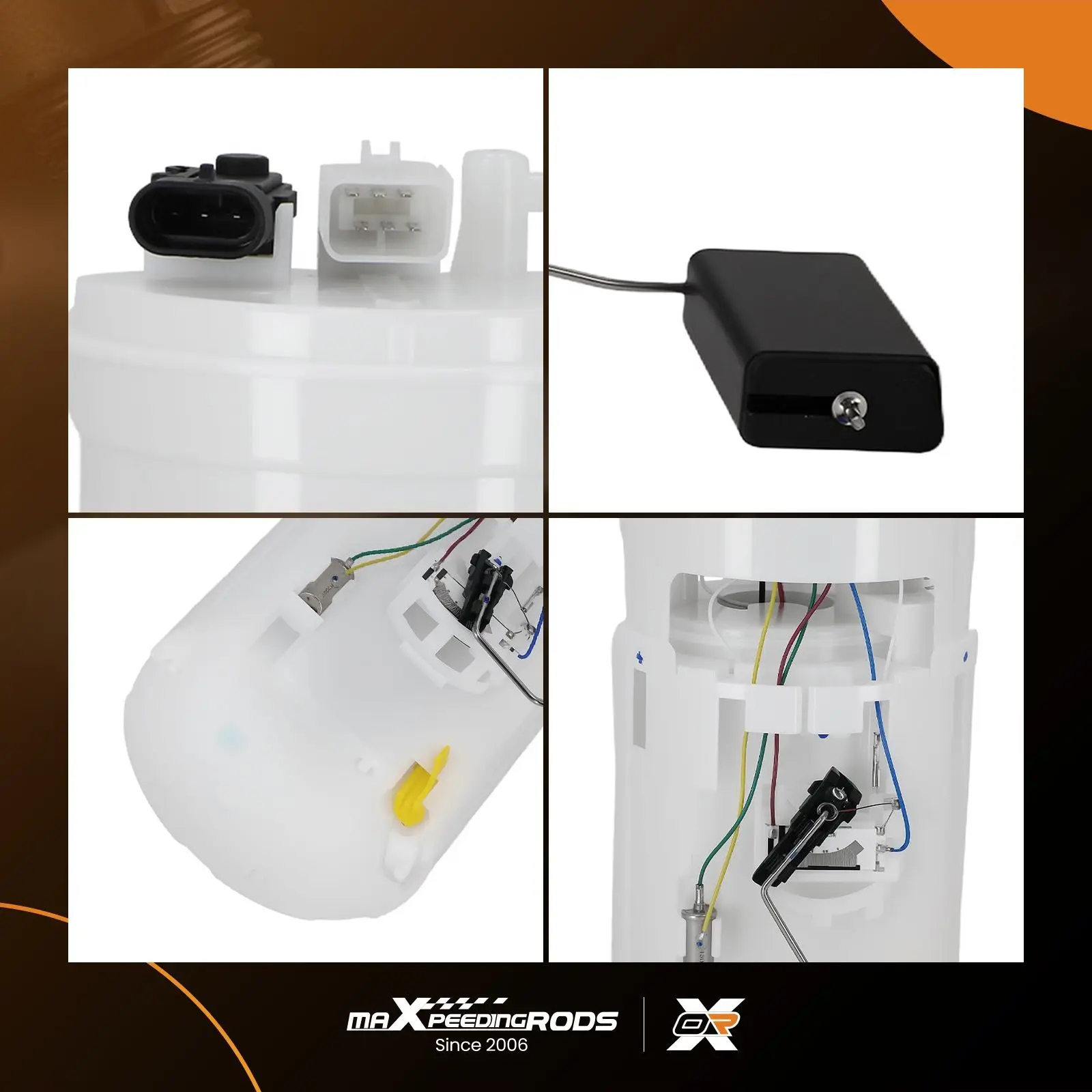 

Fuel Pump Assembly for Chevy Aveo Base LS LT 1.6L L4 2006-2008 96447645 P76251M