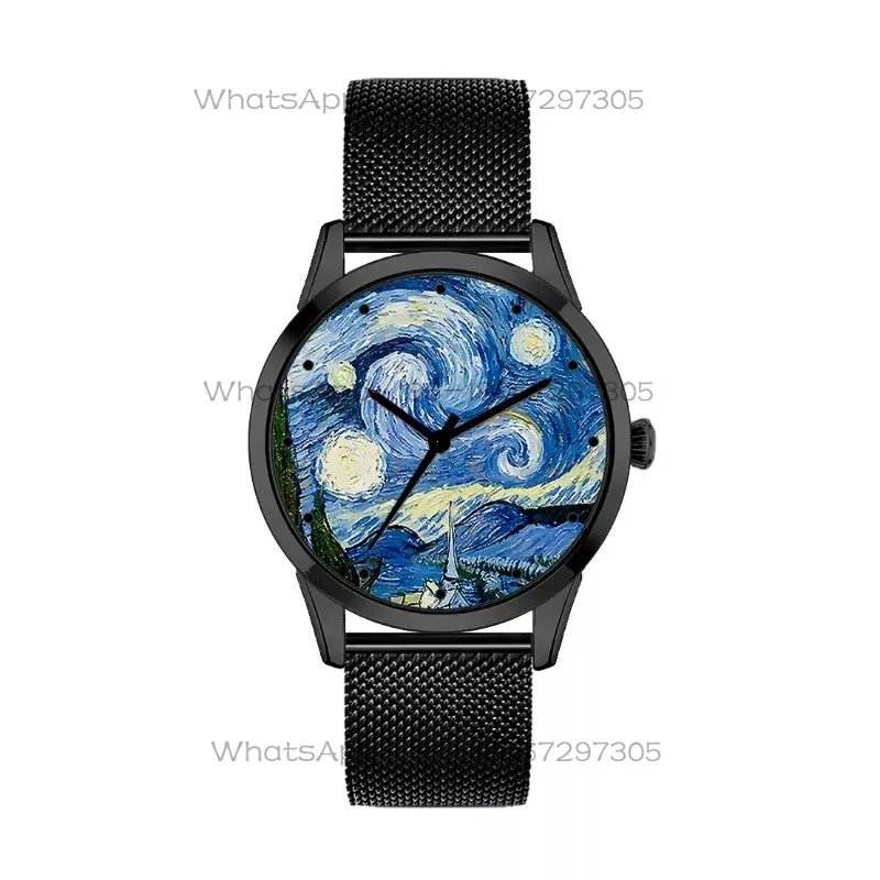 Starlight Creative Concept Watch, Male and Female Students Couple Gift, Personalized Trend Quartz Watch