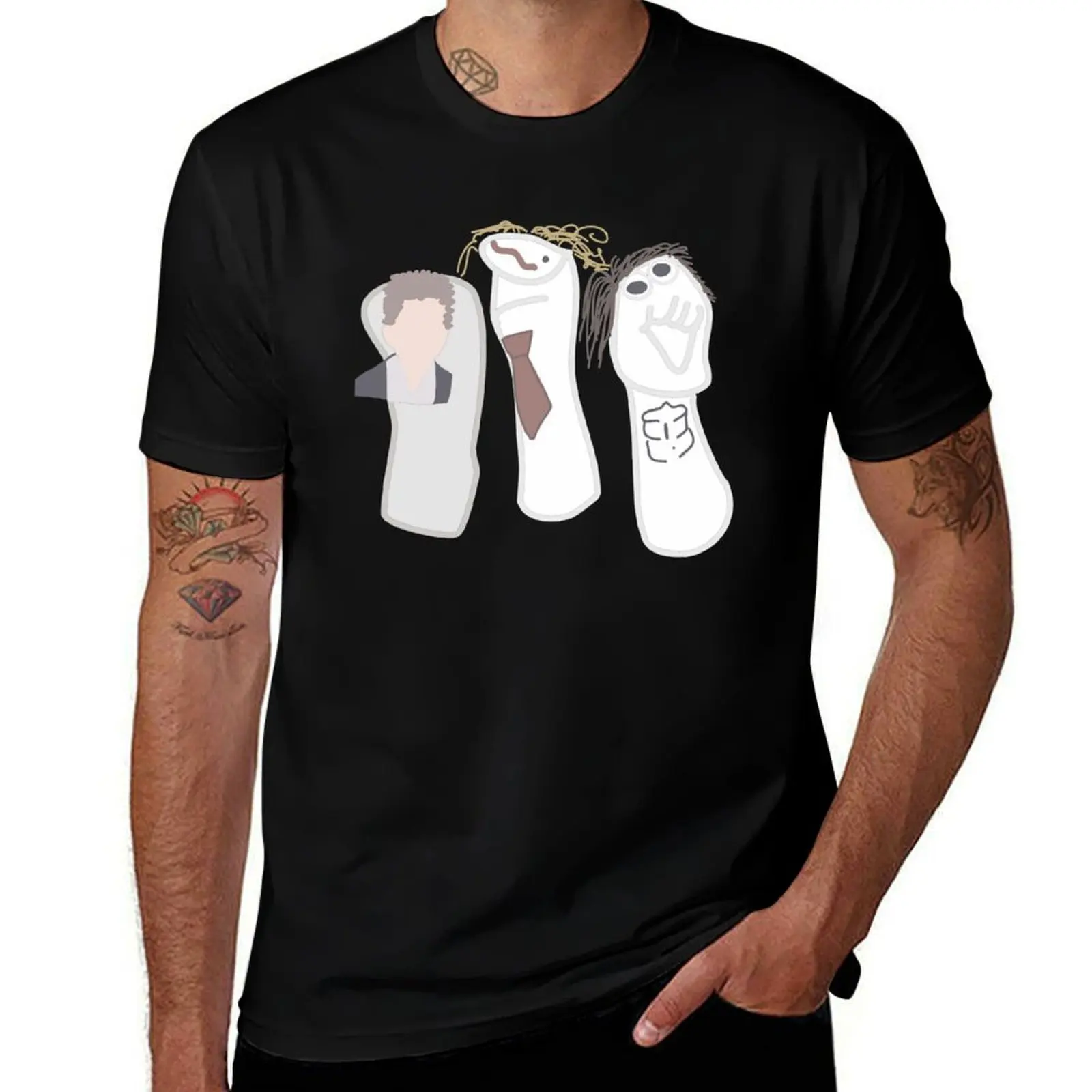 Workaholics Sock Puppets T-Shirt Cool Feeling Summer Tee Shirt T-Shirt