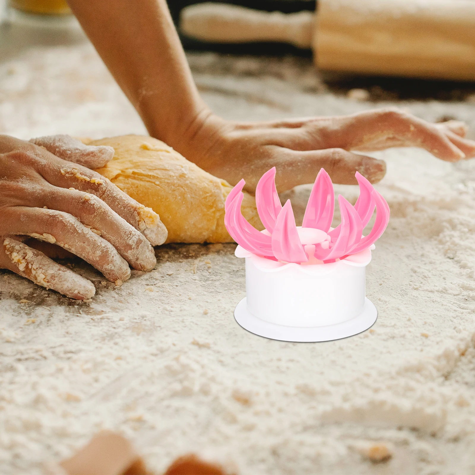 

3 Pcs Steamed Bun Mold Tools for Making Creative Dumplings Plastic Kitchen Accessories Reusable Baking Pan Pastry Maker Easy