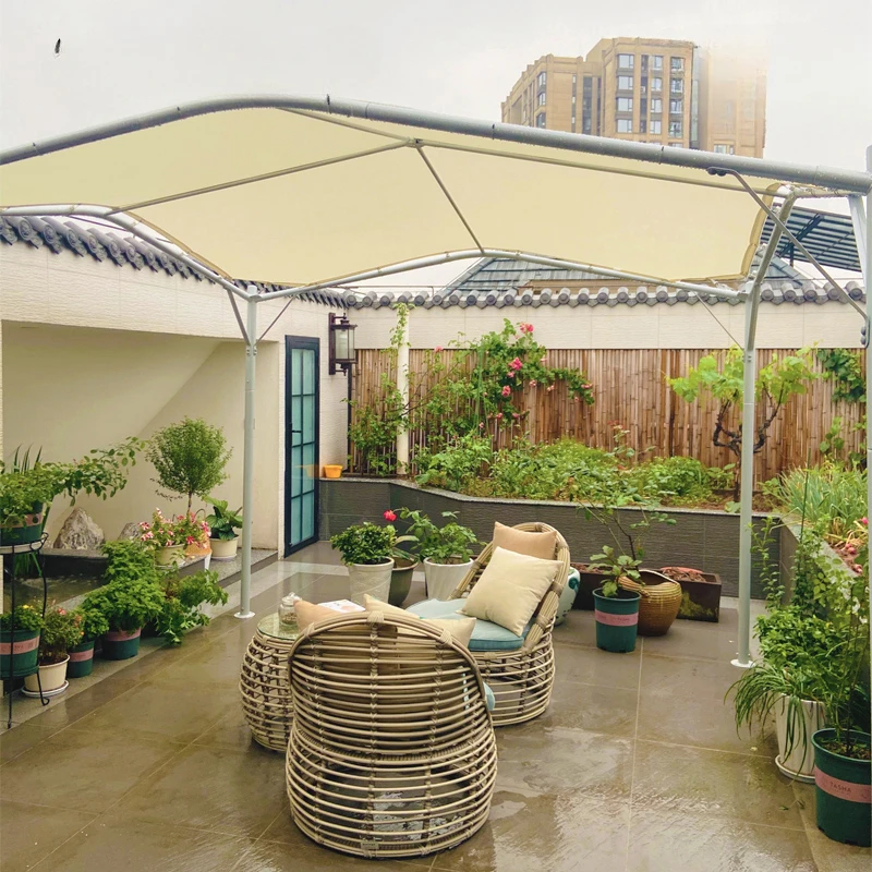 Outdoor Sunshade Yard Rainproof and Sun Protection Swan Tent Terrace Villa Garden Courtyard Pavilion Outdoor