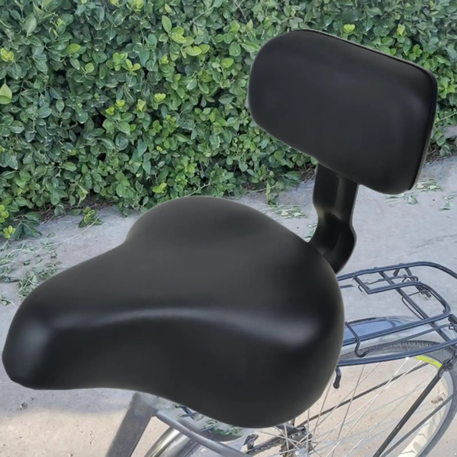 

Bike Seat with Backrest Replacement Mountain Bike Saddle Electric Bike Saddle