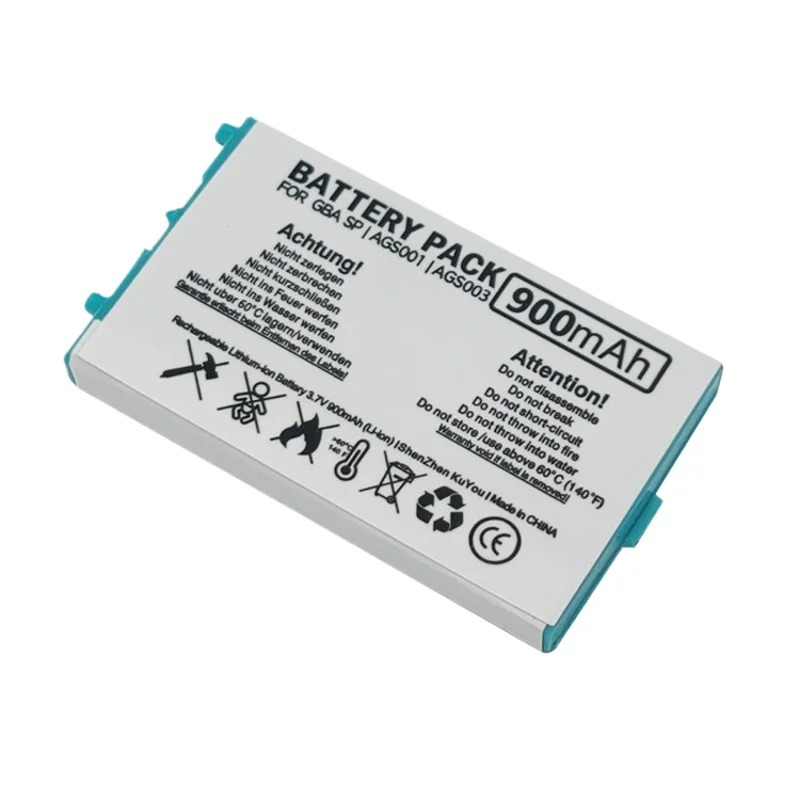 Brand New 850mAh Rechargeable Lithium-ion Battery For Tool Pack Kit for Nintendo Gameboy Advance GBA SP