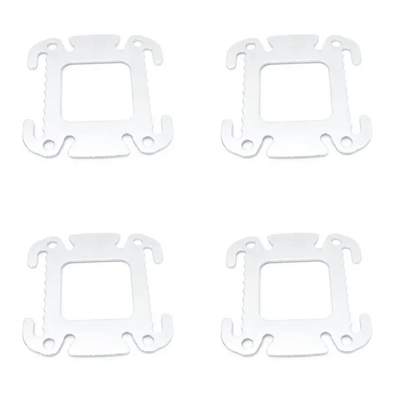HOES-4X Buckle Metal Button Quick-Install Quick-Release Adjusting Rope Diving Counterweight Buckle