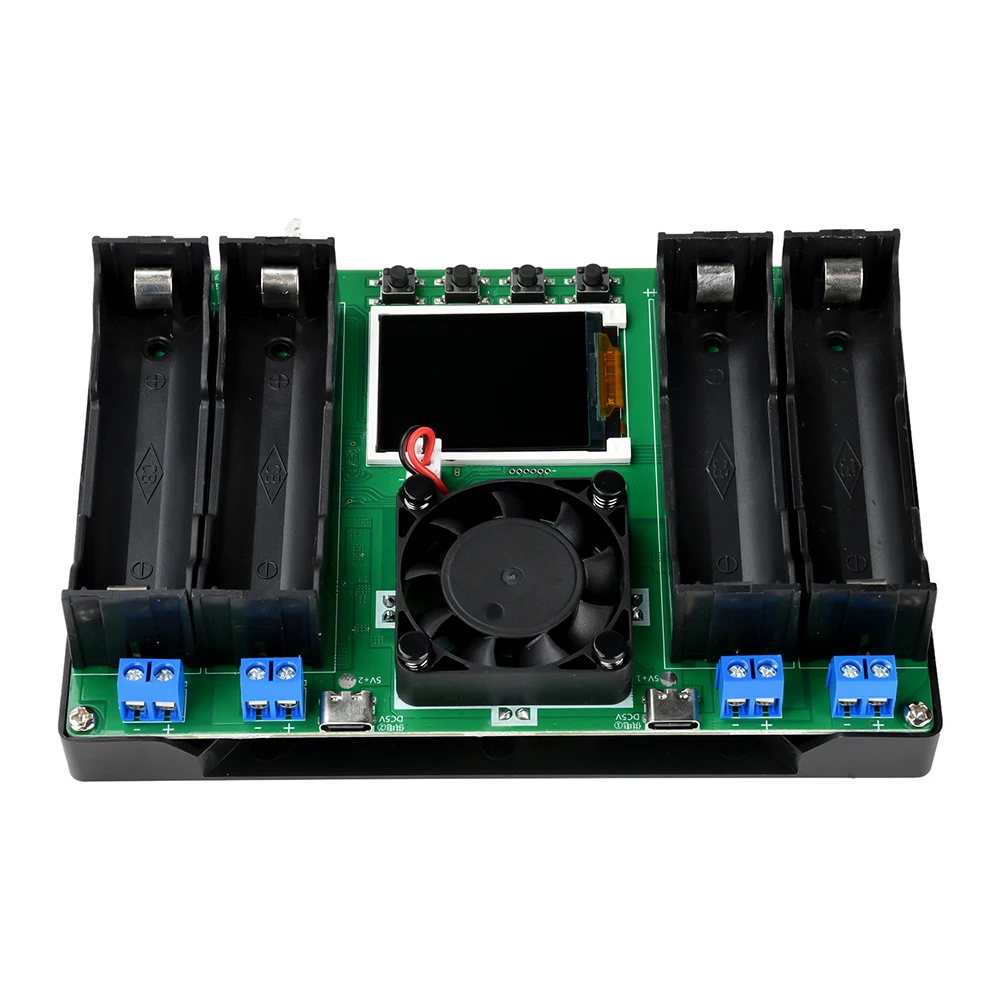 Typ-C 4 Kanal Batterie Kapazität Tester LCD Display MAh Lithium Digital Batterie Erkennung Modul Für Batterie Testen 18650/21700 – Detail 6