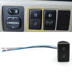 Mazda 3 용 Mazda 6 CX7 용 Mazda MX5 323 RX8 용 1PC 24V 중앙 잠금 스위치 버튼