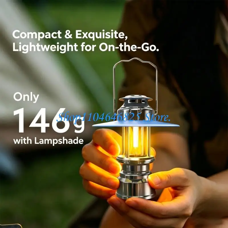 Portable Rechargeable Camping Light 10 Hours Operation For Outdoor Activities