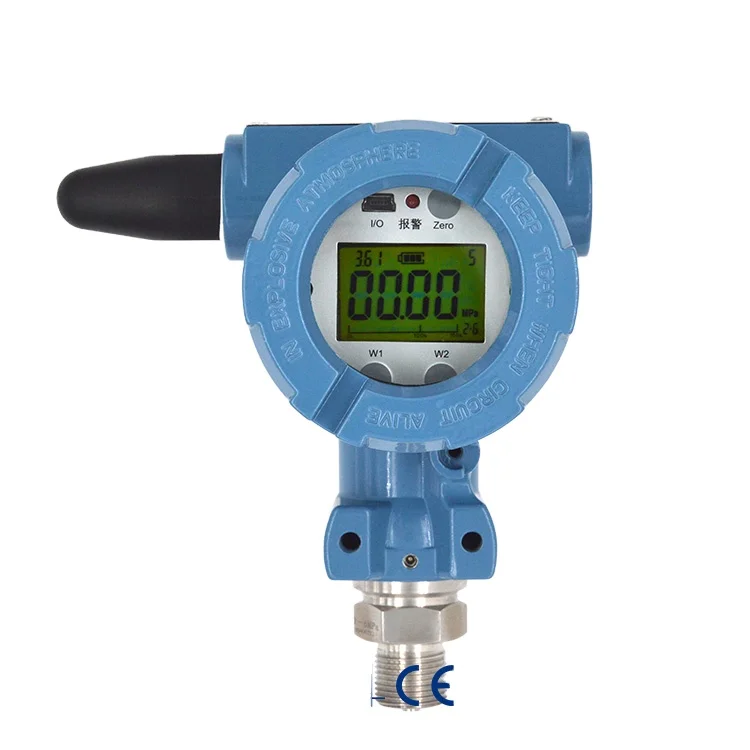 4504 Long Range  LCD Display LoRa Wireless Pressure Transmitter With Atex Certificate