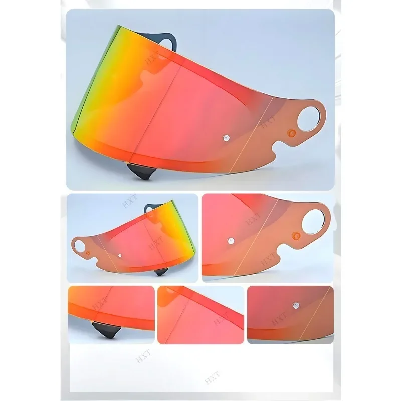 UV Protection Photochromic Helmet Lens Fits Glamster CPB-1V, Day and Night Universal Motorcycle Helmet Replacement Face Shield 2