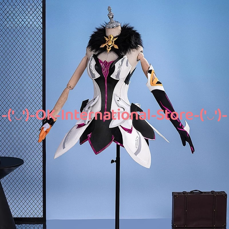 أزياء هونكاي إمباكت الثالث هيرشر أوف ذا بايد التأثيرية مجموعة الملكة زي شخصية اللعبة زي حفلات الهالوين كرنفال