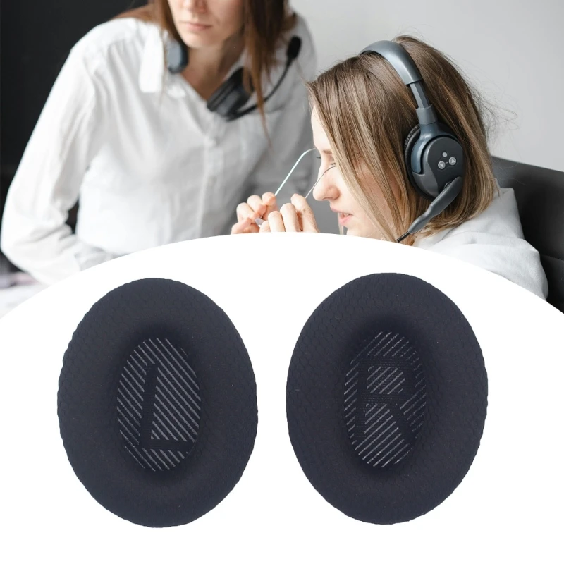 Coperchio auricolare morbido e traspirante per le cuffie QC35 QC35II più comodi K1KF
